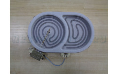Эл_Конфорка (стеклокерамика) 1800/1000 W,овал, с расшир.зоной EGO 10.77531.004, , шт