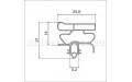 Уплотнитель для Haier (Хайер) CFL633. 76,5*55 см по пазу