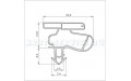 Уплотнитель для Siemens (Сименс) 53x91 см