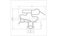 Уплотнитель для Beko (Беко) CSA 29022 х.к 92,5*52 см