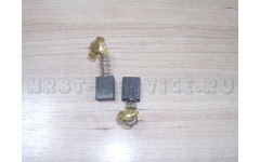 Щетка уг.HITACHI 8х14х17,5 Пруж, пятак-уши, отстрел 1 (в коробке)   №694, , пар